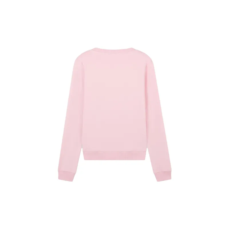 Maison Kitsune Fox Head Patch Regular Sweatshirt Pale Pink-1