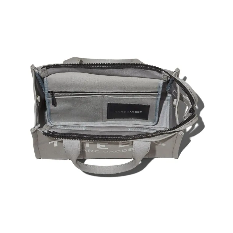 MARC JACOBS The Medium Tote Wolf Grey-4