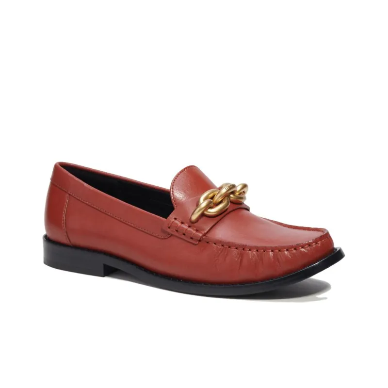 COACH Jes Loafers Women's Red-2