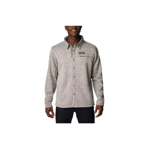 Columbia Jackets Men Light Gray