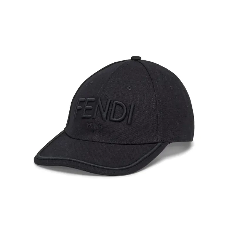 FENDI Logo embroidered Baseball Cap-0