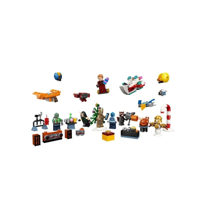 LEGO Super Hero Collection Marvel Guardians Of The Galaxy Christmas Countdown Calendar Building Blocks 76231-1