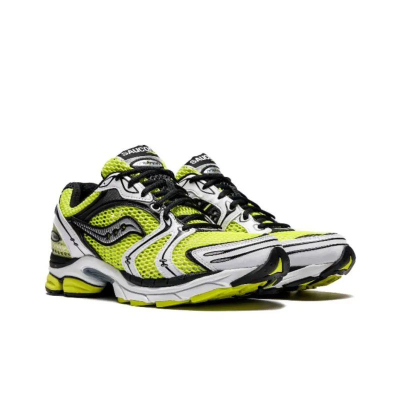 Saucony ProGrid Triumph 4 Yellow Silver-2