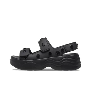 Crocs Skyline Studded Sandals 'Black' Women's