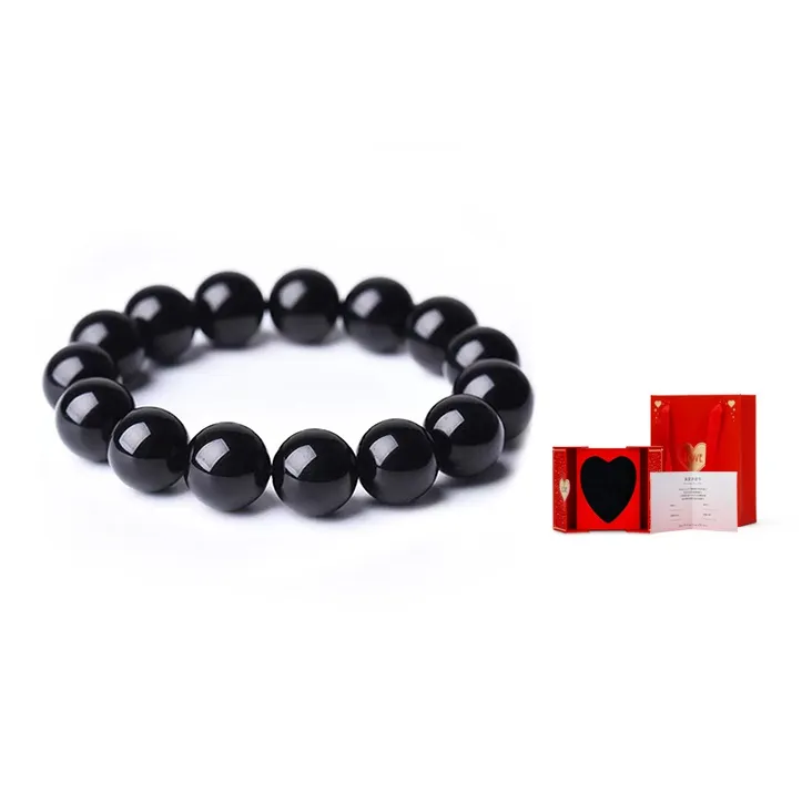 SUNFEEL Obsidian Jade Bracelets Unisex-10