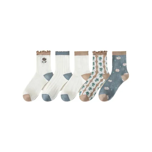 AUGUST Women's Mid-Calf Socks