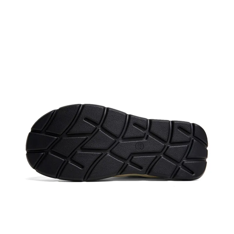 ACESC Low Top Skateboard Shoes 5cm Women's Beige Black-5