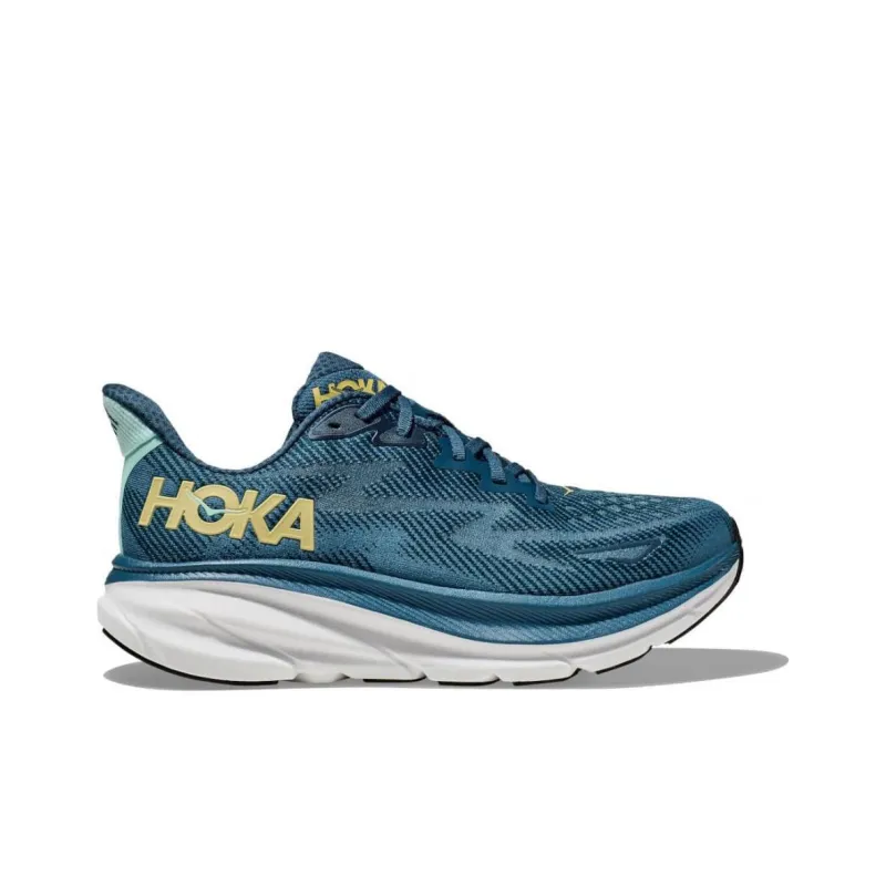 HOKA ONE ONE Clifton 9 Midnight Ocean Bluesteel-1