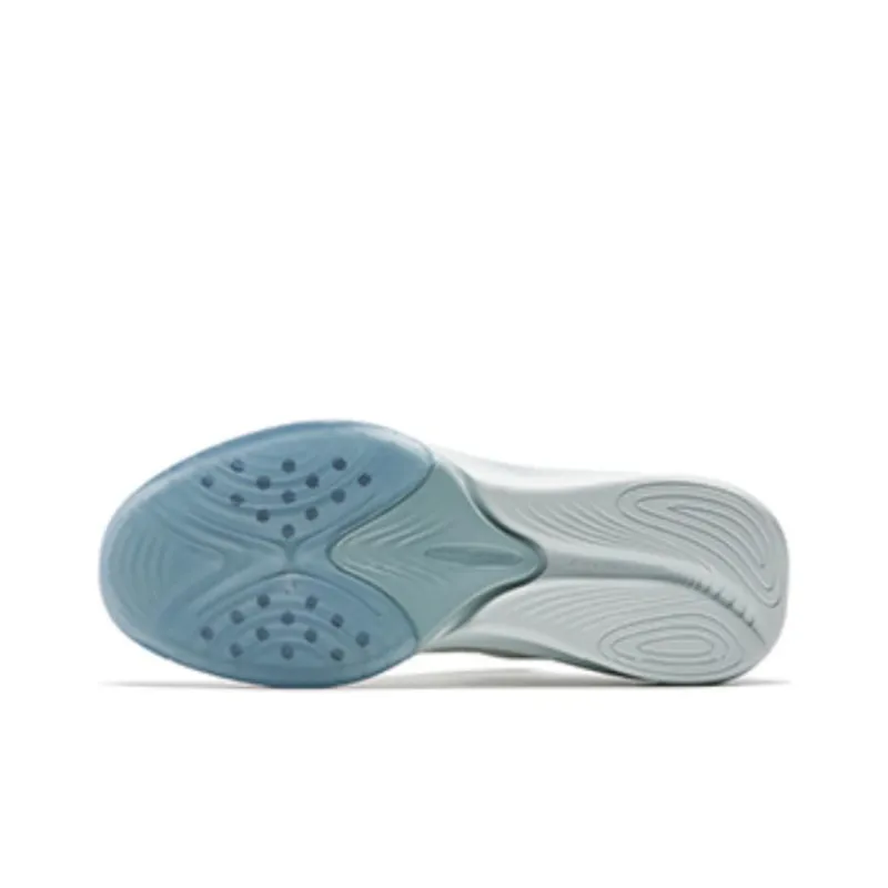 Anta Variety Training Collection Ling Curved Anti Slip Wear Resistant Low Top Training Shoes Men's White Black Cyan-4