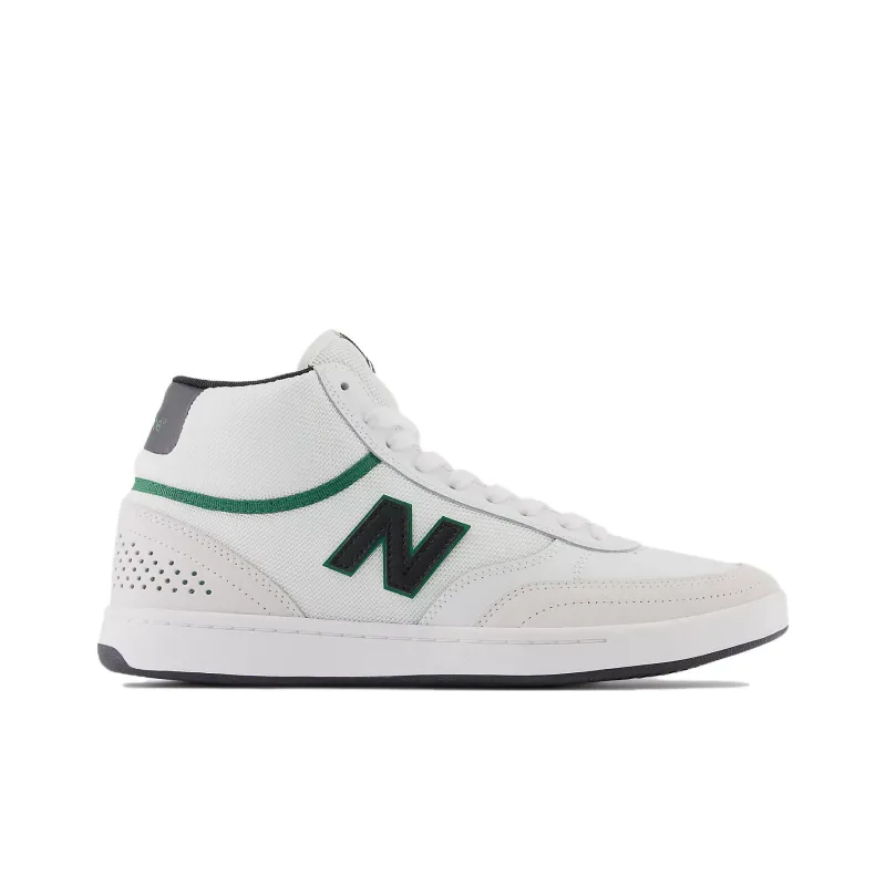 New Balance Numeric 440 High Anti Slip Wear Resistant Mid Top Skateboard Shoes Unisex White-1