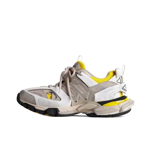 Balenciaga Track Sneakers 'Yellow White Beige' Women's