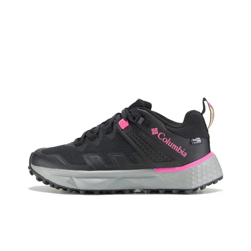 Columbia Anti Slip Wear Resistant Low Top Outdoor Shoes Women's Black-0