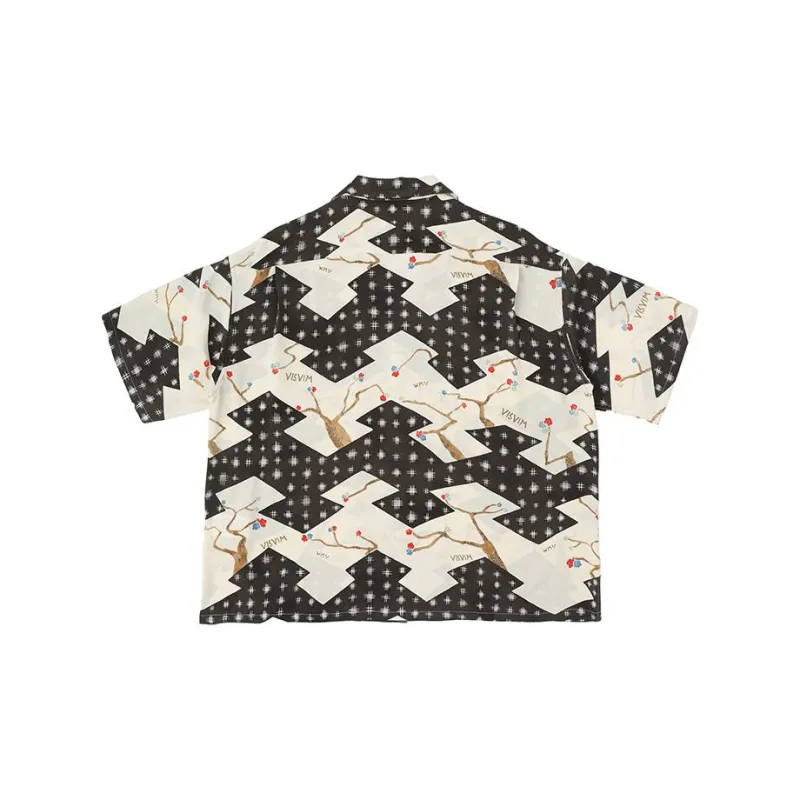 Visvim Crosby Short Sleeve Silk Shirt-1