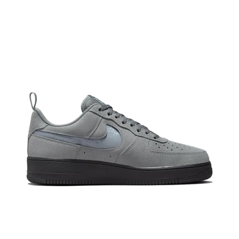 Nike Air Force 1 Low '07 LV8 Reflective Swoosh Cool Grey-1