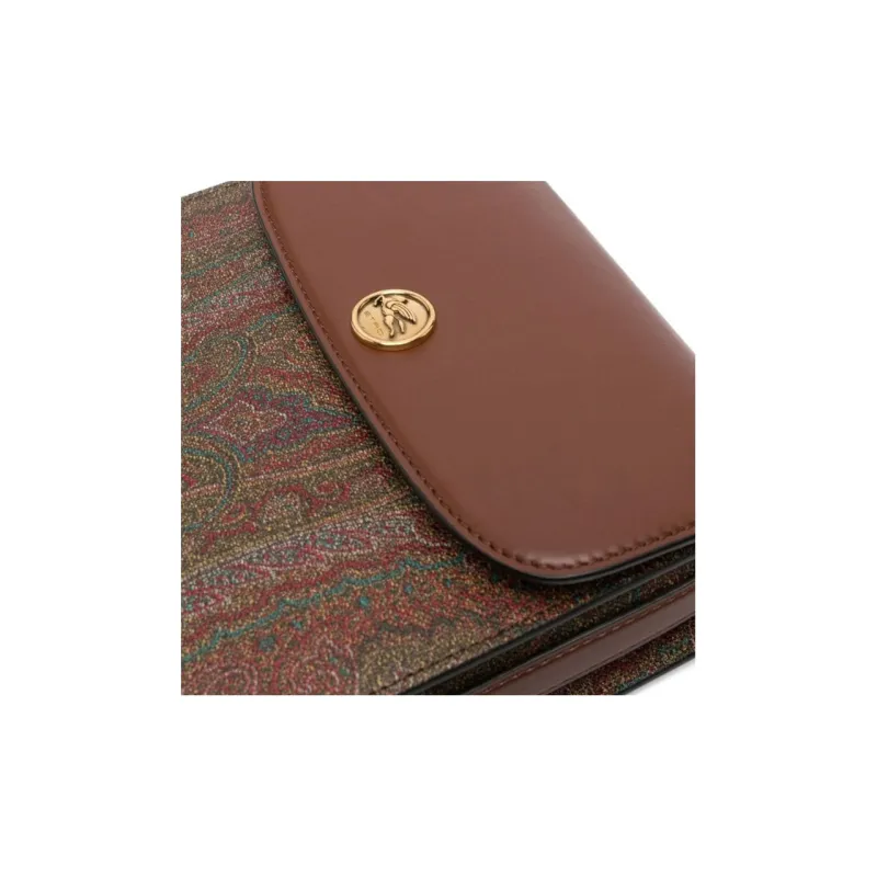 ETRO Paisley Printed Logo Plaque Crossbody Bag-2