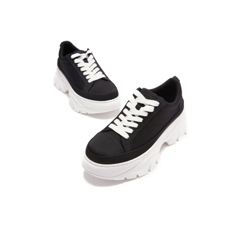 PEDRO Low Top Casual Shoes Women's Black-2