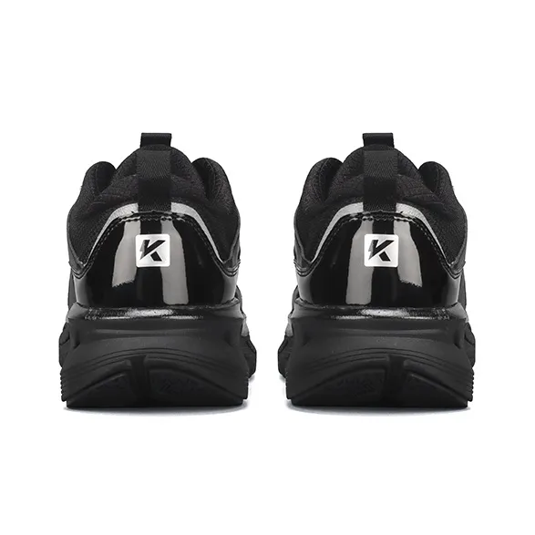 KOOLARA Cushioning Anti-Slip And Wear-Resistant Coverage Low-Top Running Shoes Men's Black-4