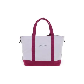STONE ISLAND Nylon Tote Bag Shopping Bag Shoulder Bag Handbag Men's Pink