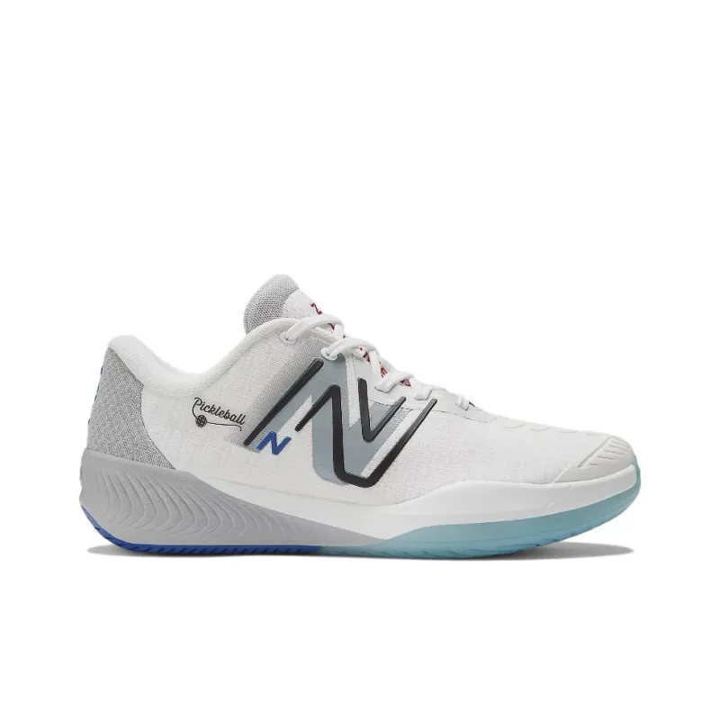 New Balance FuelCell 996v5 Wear-Resistant Low-Top Tennis Shoes Men's Gray White-1