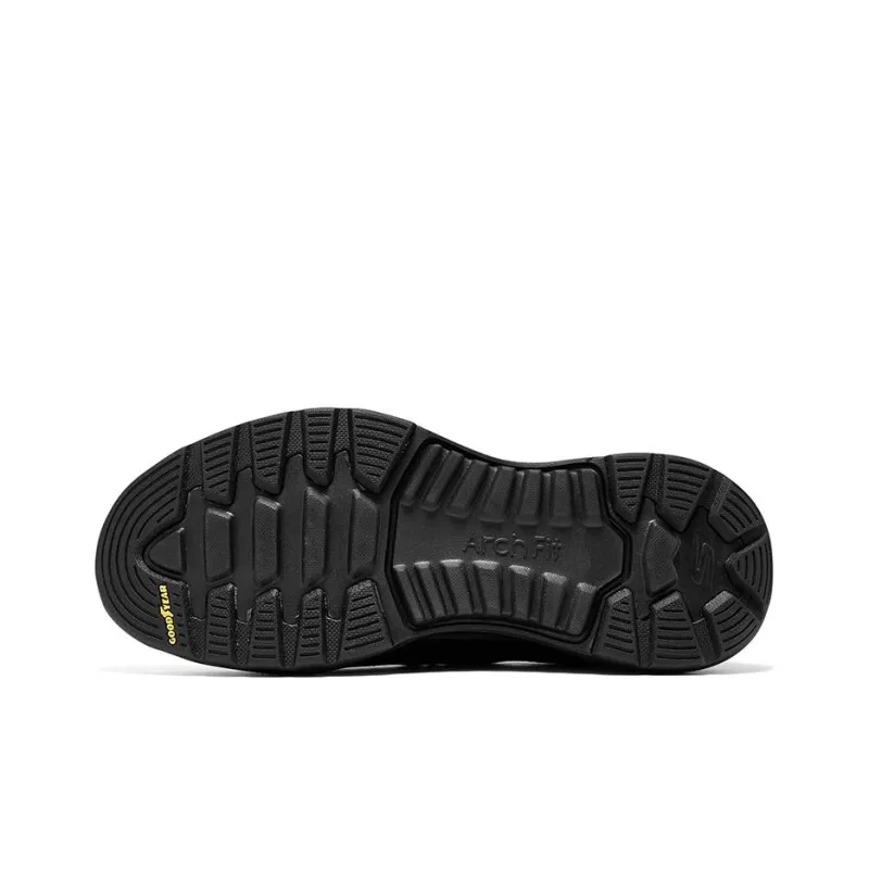 Skechers Go Walk Arch Fit Cushioning Anti Slip And Wear Resistant Low Top Running Shoes Men's Black-5