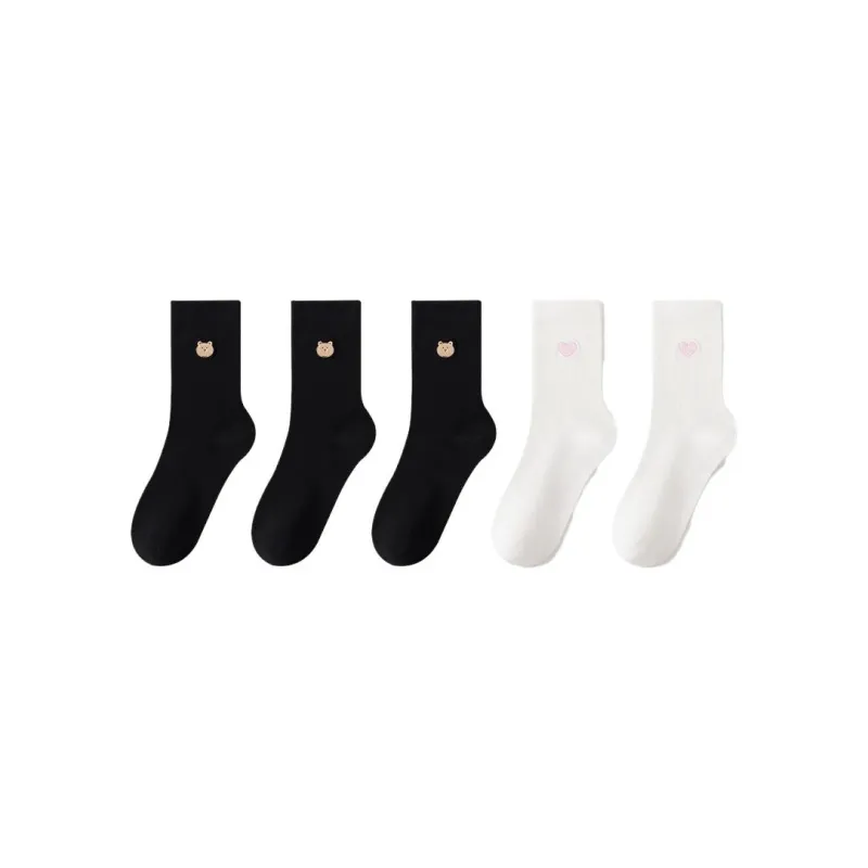 AUGUST Women's Mid Calf Socks-4