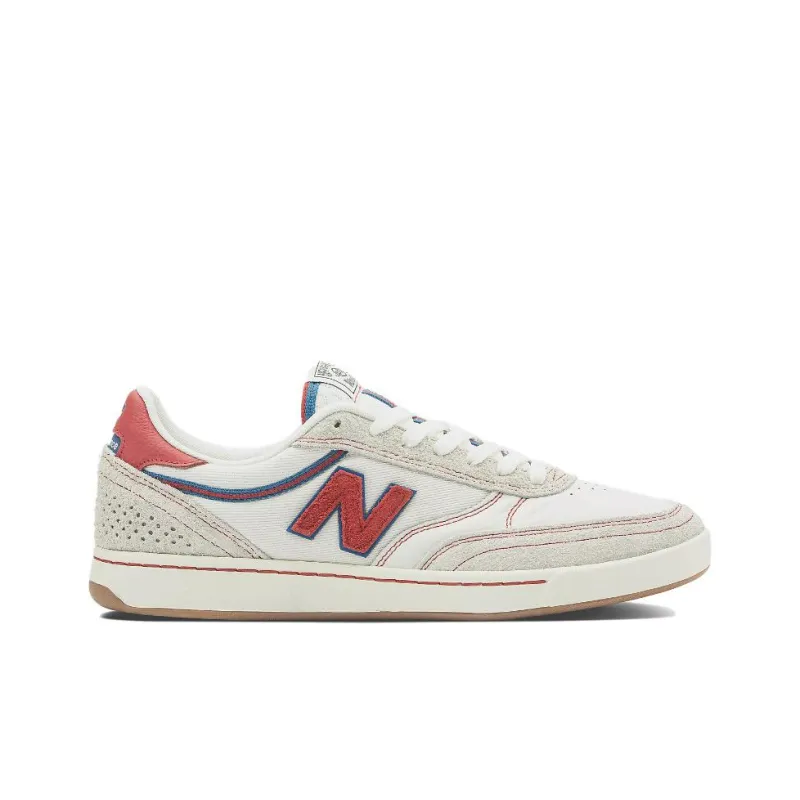 New Balance Numeric 440 Abrasion Resistant Low Top Skateboard Shoes Unisex White-1