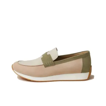 HERMES Ground Loafers Women's Multicolor