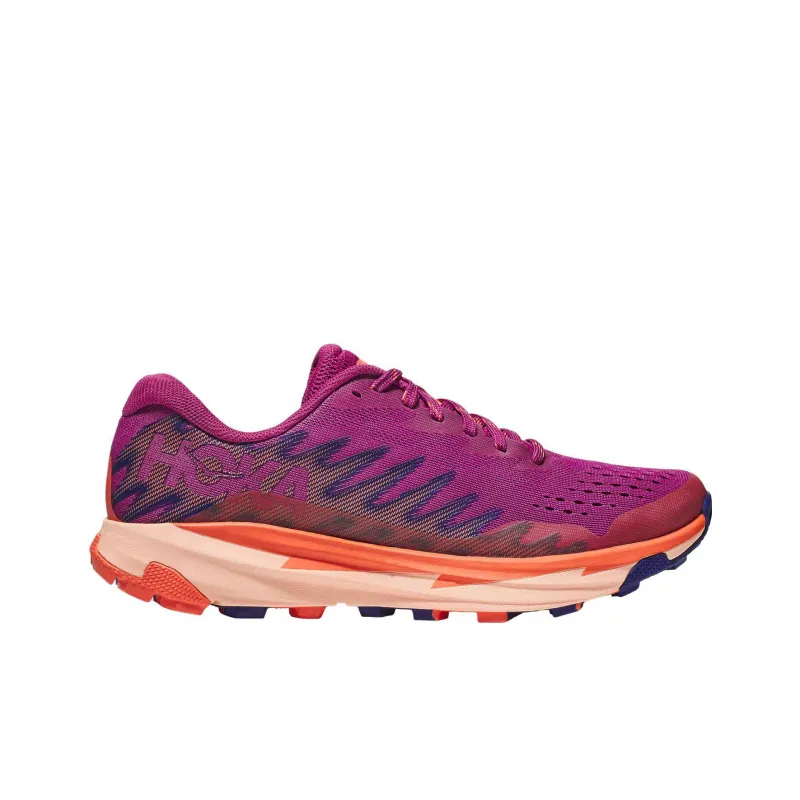 HOKA ONE ONE Torrent 3 Anti-Slip Wear-Resistant Low-Top Running Shoes Women's Purple-1