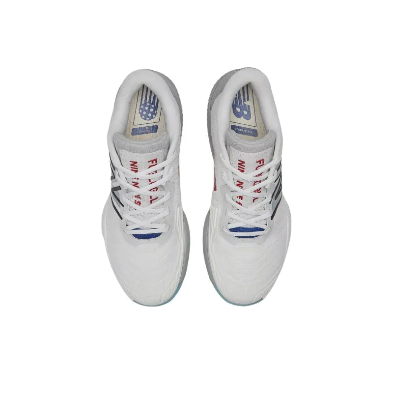 New Balance FuelCell 996v5 Wear-Resistant Low-Top Tennis Shoes Men's Gray White-3