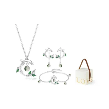 MISS TOOYA S925 Silver Necklaces Women's