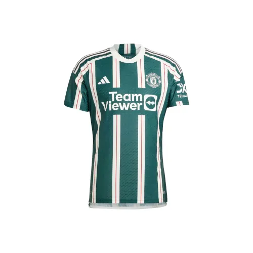 Adidas Manchester United Soccer Jerseys Men Midnight Green