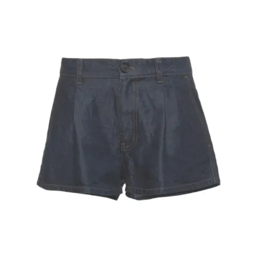 MIU MIU Casual Shorts Women's Blue