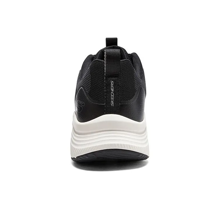 Skechers D'lux Fitness Cushioning Anti Slip And Wear Resistant Low Top Casual Running Shoes Men's Black White-4