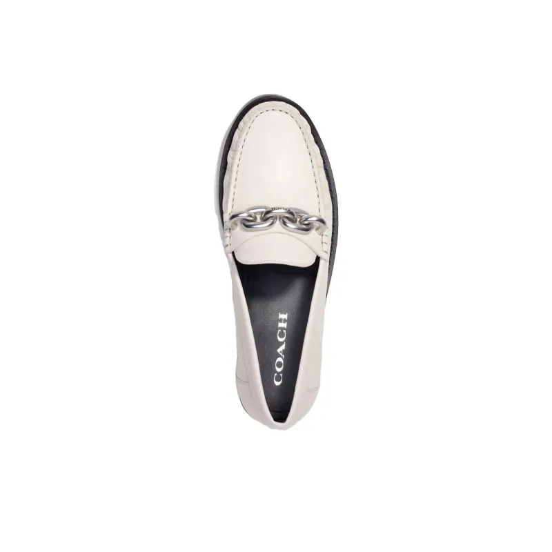 COACH Loafers Women's White-3