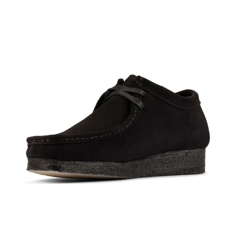 Clarks Originals Durable Breathable Low Top Casual Shoes Women's Black-1