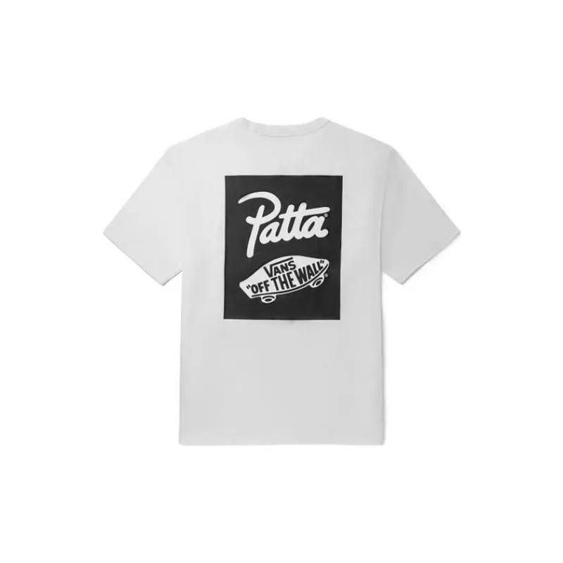 Vans Patta Collaboration T Shirts Men White-1