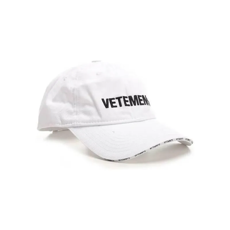 Vetements Logo Embroidered Cap-2