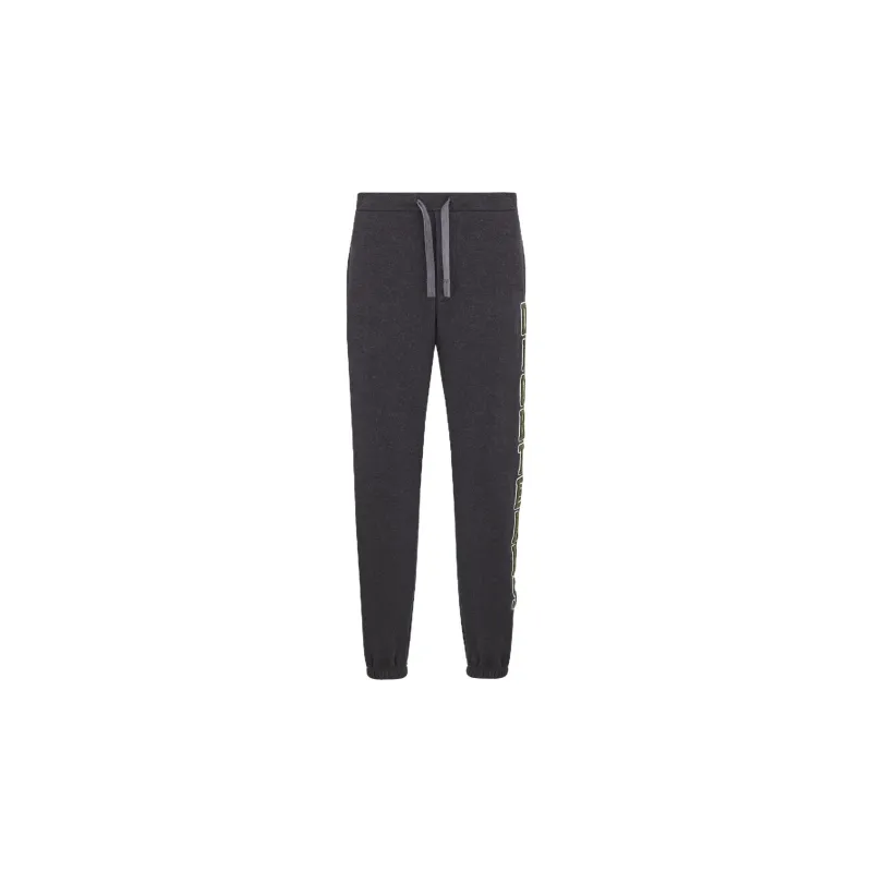 DIOR x Denim Tears SS23 Dior Tears Collection Knitted Sweatpants Men's Coal Gray-0
