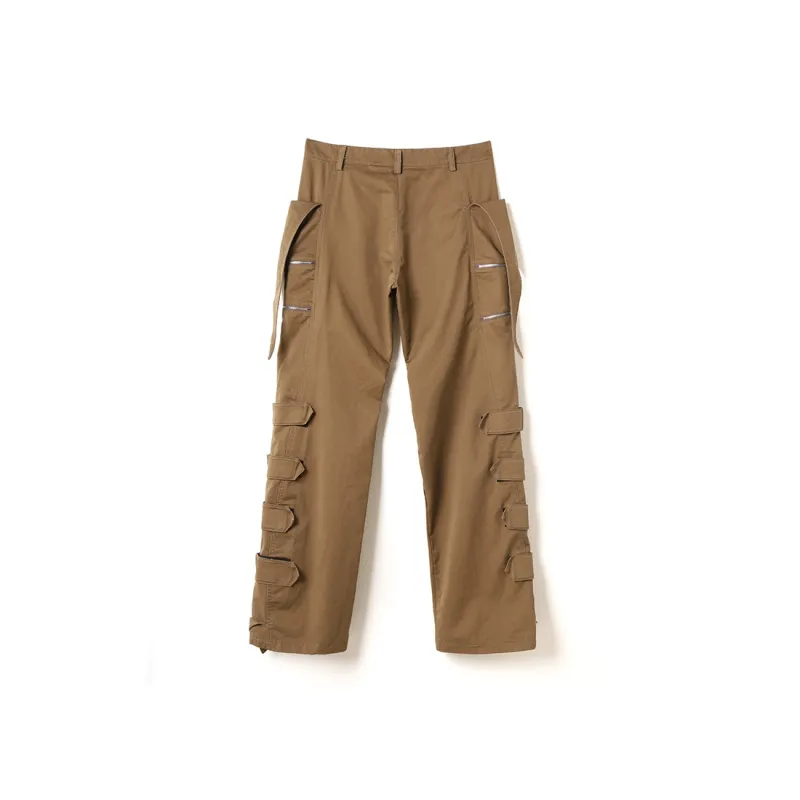 DND4DES Cargo Pants Unisex Khaki-1