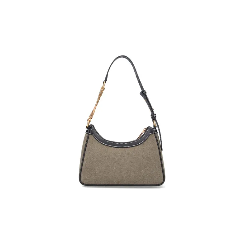 BALMAIN B ARMY Cotton Calfskin Handbag, Shoulder Bag Women's-3