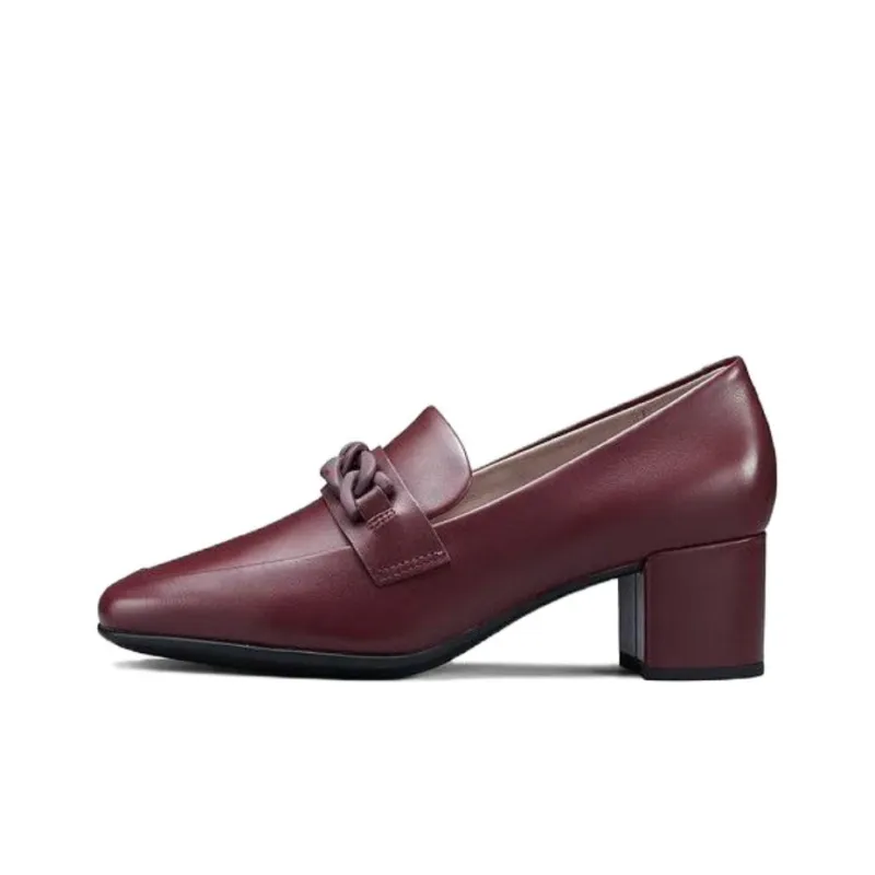 Ecco Loafers Women's Dark Burgundy-0