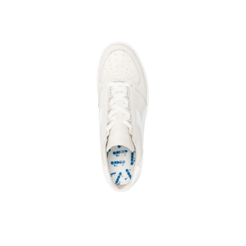 Diadora B. Elite H Italia Wear-Resistant Low-Top Casual Shoes Women's Ivory-4