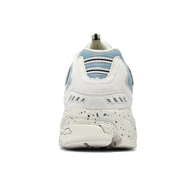 Skechers Open Country Shoes Anti Slip Wear Resistant Low Top Casual Shoes Men's White Blue-4