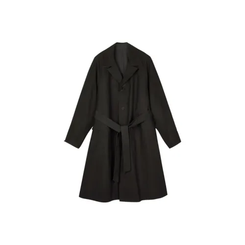 CROQUIS Trench Coats Unisex 021 Charcoal Gray