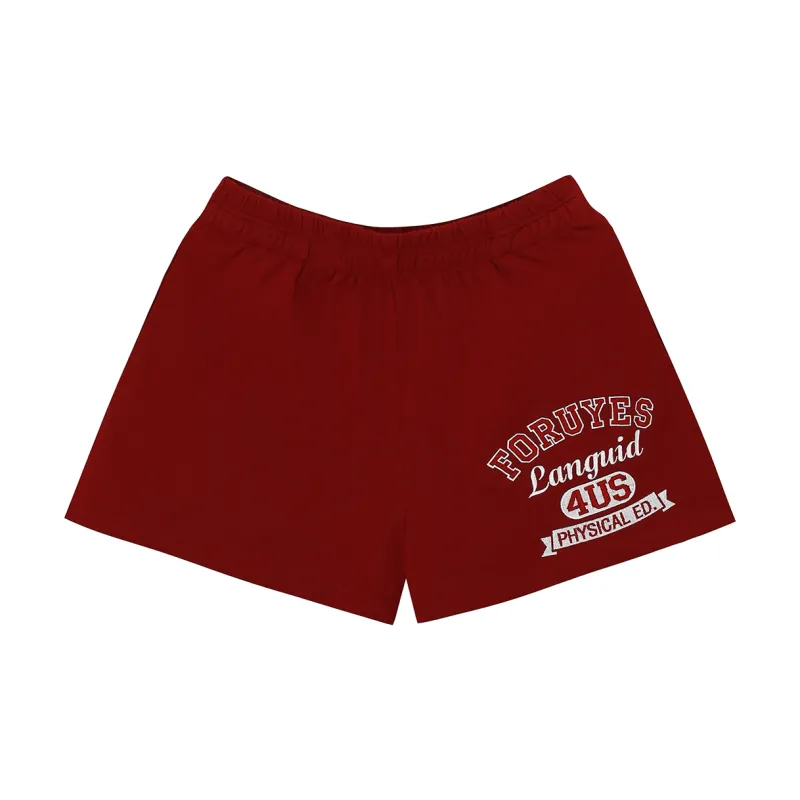 FORUYES Casual Shorts Women's-12