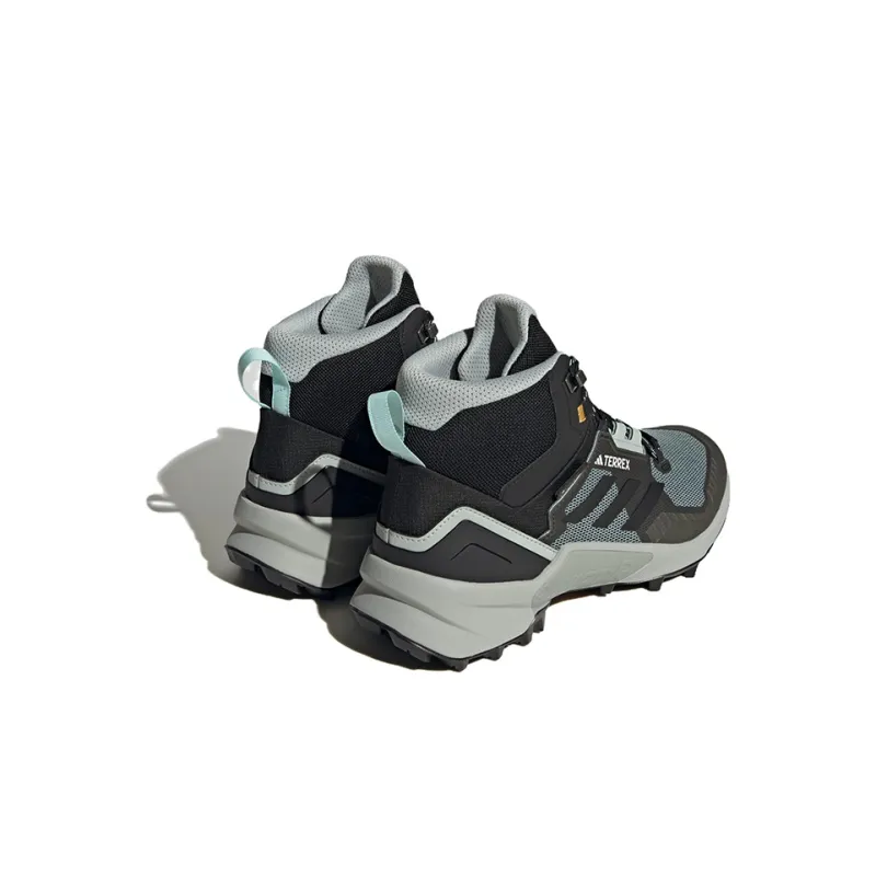 Adidas Terrex Swift R3 Mid Gore Tex Semi Flash Aqua Core Black Wonder Beige Women's-3