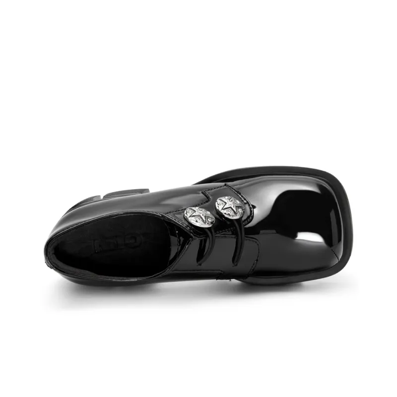MIO Loafers Women's Low Top Black-3