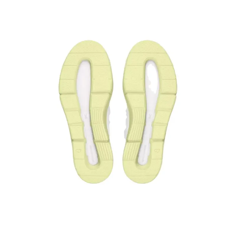 On The Roger Advantage Cushioning, Wear Resistant Low Top Running Shoes Men's White Green-4