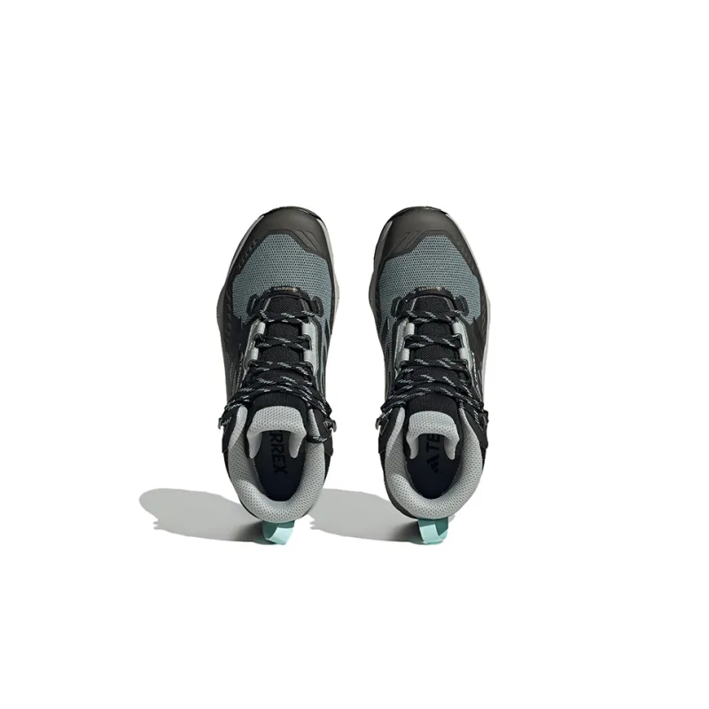 Adidas Terrex Swift R3 Mid Gore Tex Semi Flash Aqua Core Black Wonder Beige Women's-4