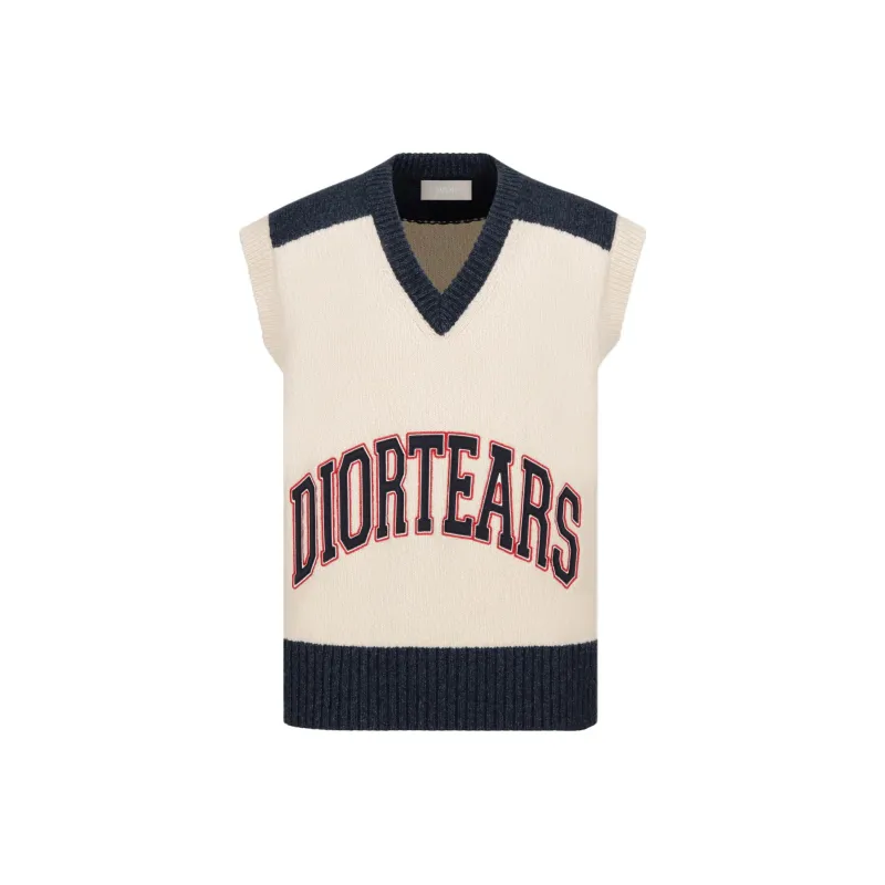 DIOR X Denim Tears Sleeveless Sweater-0